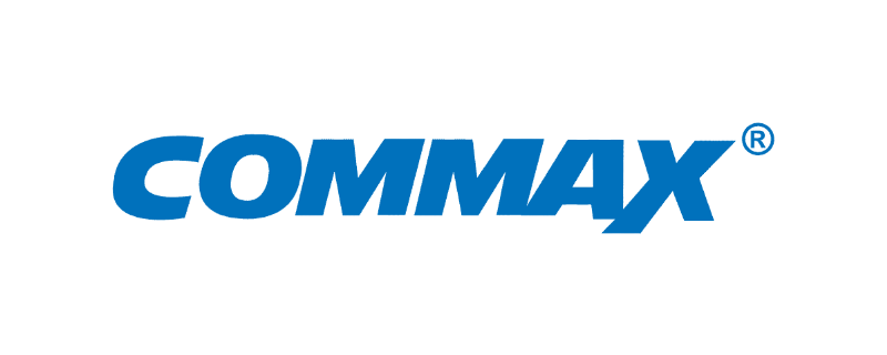 COMMAX intercom and building communication solutions logo