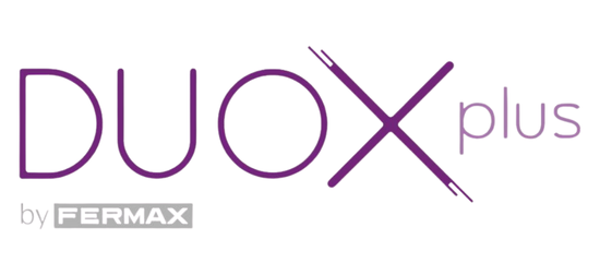 Fermax DUOX Plus two-wire video intercom system for residential buildings