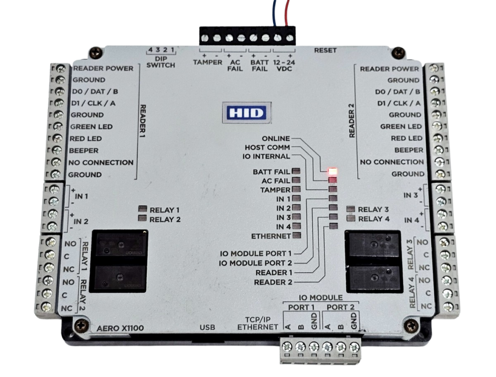 hid din-rail controller