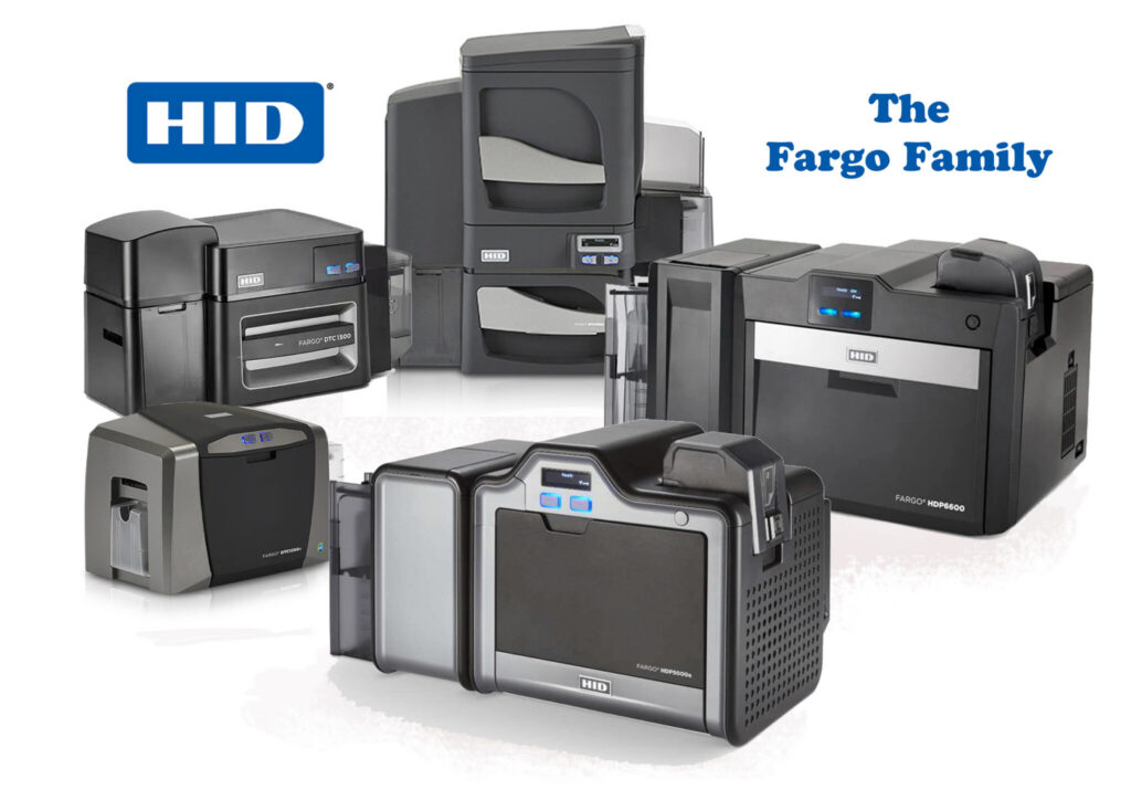 HID Fargo ID card printers lineup