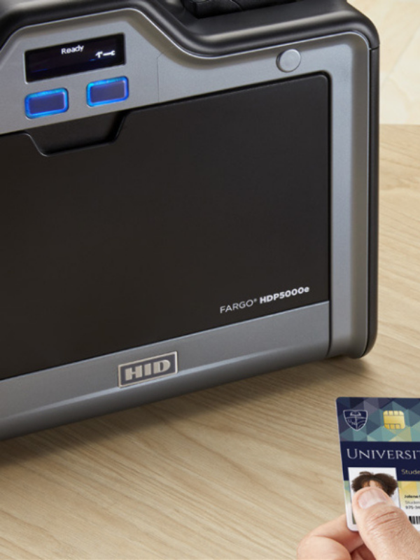 ID card personalization and printing process